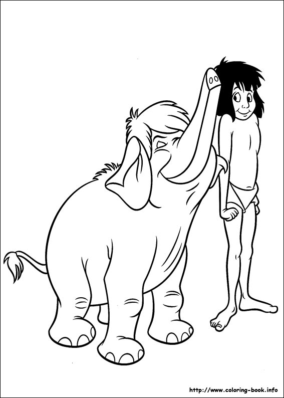 Jungle Book coloring picture